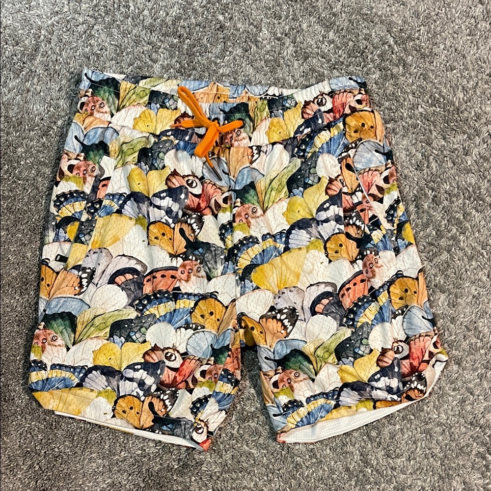 Colorful Patterned Men's Hybrid Shorts